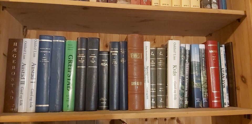 Innsamlingsskjema til bygdeboka